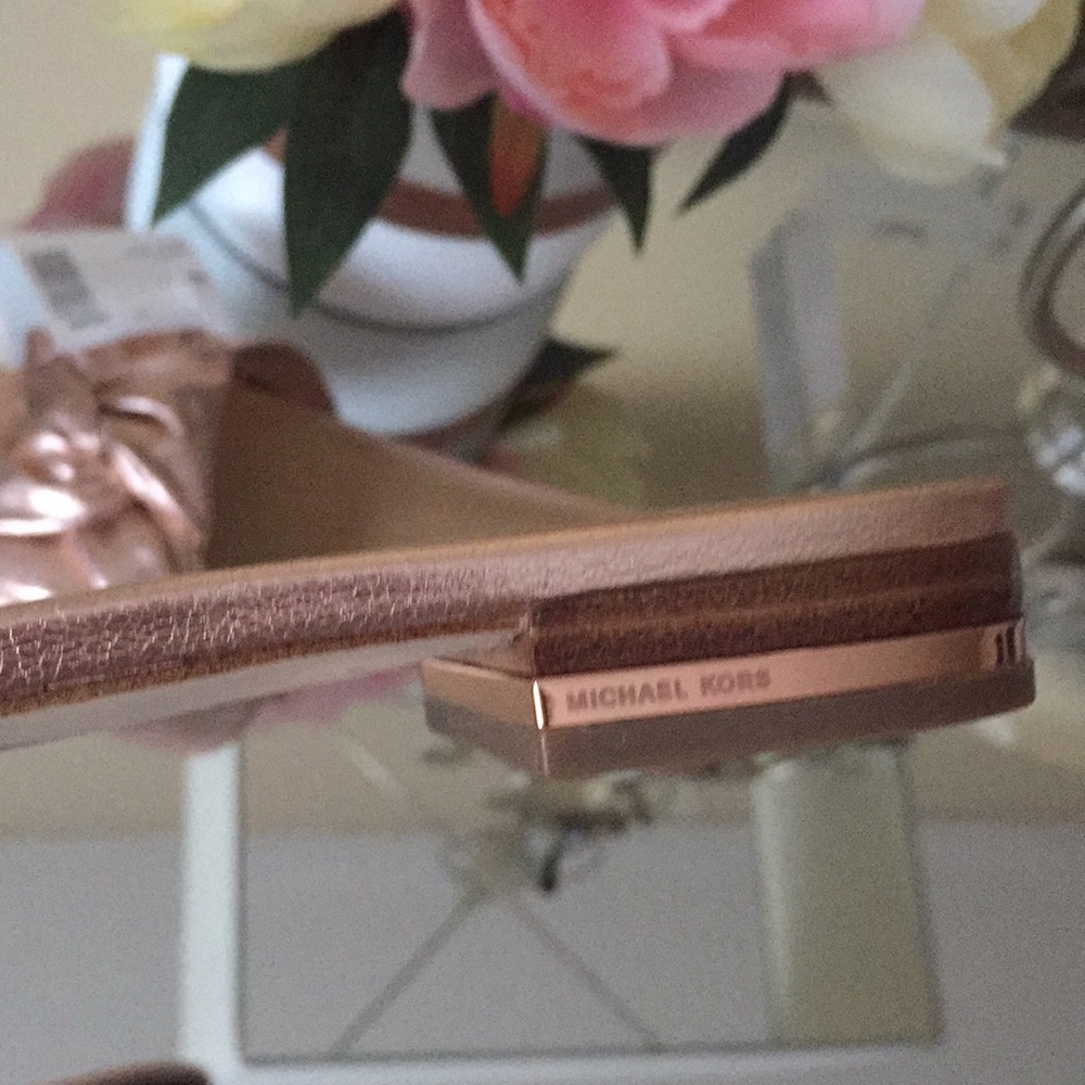 Michael Kors Metallic Sandals - Picture 3 of 6